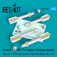 CATM-114 Captive Training missiles (4 pcs) (AH-64, AH-1, UH-60, SH-60, Eurocopter Tiger, OH-58, RAH-66, MQ-1, MQ-9) - Image 1