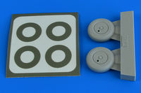 Spitfire Mk.I wheels (with covers) & paint masks TAMIYA - Image 1