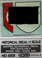 Helmet decal Waffen SS Insignia (1935,1943)