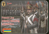 Napoleonic French Line Infantry Standing at Attention - Image 1