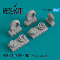 MiG-21 (F/F13/U/US) wheels set