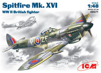 Spitfire Mk .XVI    WWII British fighter - Image 1