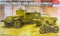 M3 HALF TRACK & 1/4ton AMPHIBIAN VEHICLE