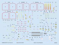 Su-27 stencils ACADEMY/KITTY HAWK/HOBBY BOSS/GWH - Image 1