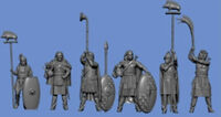 6 Celtic Warriors Leaders And Stands - Image 1