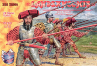 Landsknechts set.2 Pikemen XVI-XVII century 24 figures - Image 1