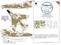 Dassault SMB-2 Super Mystere (1973) - 3 colour Scheme Camouflage Pattern Paint Masks (for Special Hobby kits)