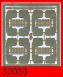 KMGU-2 detail set. As used on MiG-21F-13 MiG-21MF Fishbed MiG-21UM Mongol MiG-23MF Flogger B MiG-23ML Flogger G MiG-23MLD Flogg - Image 1