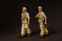 Fallschirmjger - Brigade Ramcke. El Alamein, August 1942 (2 figures)