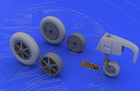 Bf 109E wheels EDUARD - Image 1