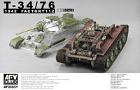 Soviet T-34/76 model.1942 (Factory 112) Tank with Clear Turret and Upper Hull - Image 1