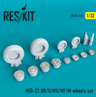 MiG-23 UB/ S/ MS/ MF/ M wheels set - Image 1