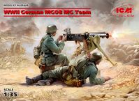 WWII German MG08 MG Team (2 figures) - Image 1