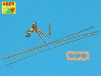 Set of aerials for Russian Tanks like: T-34, T-55, T62, T-72 and other AFV
