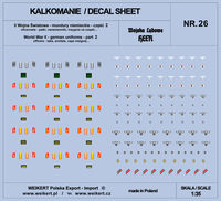 Mundury niemieckie - patki, naramienniki, insygnia na czapki - HEER - ver.2 - vol.26