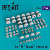 An-124 Ruslan wheels set - Image 1