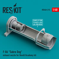 F-86 "Sabre Dog" Exhaust Nozzle For Revell/Academy Kit - Image 1