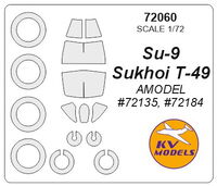 Su-9 / Sukhoi Т-49  (AMODEL) + wheels masks