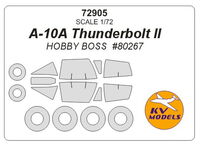 A-10A Thunderbolt II (HOBBY BOSS) + wheels masks - Image 1