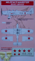 Miles M.14A Magister Soviet + undercariage - Image 1