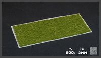 Tiny Tufts Dry Green 2mm - Image 1