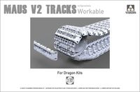 Maus V2 Tracks with sprockets for Dragon kits