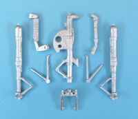 Heinkel He-162 A-2 Salamander - Landing Gear (designed to be used with MPM and Revell kits) - Image 1