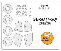 Su-50 (T-50) (ZVEZDA) + wheels masks