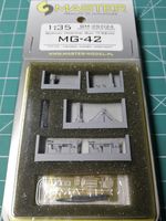 MG-42 - German Machine Gun (7.92mm) - complete gun incl. brass, resin and PE parts  (1pc)