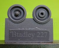 Wheels for M2/3, AAV7, M270, early