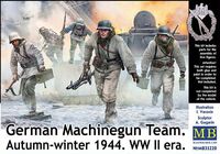 German Machinegun Team. Autumn - winter 1944 - Image 1