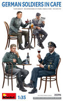 German Soldiers In Cafe