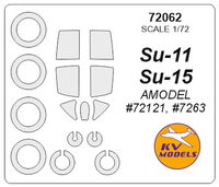 Su-11 / Su-15 (AMODEL) + wheels masks