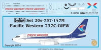 Boeing 737 - Pacific Western (C-GIPW Restoration) - Image 1