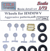 Wheels for HMMWV,Aggressive pattern,soft - Image 1