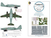 Messerschmitt Me-262 B-1/U1 Nightfighter - camouflage pattern paint masks (for Revell kits)