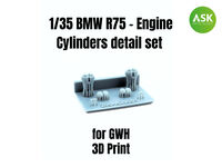 BMW R75 - Engine Cylinders Detail Set (recommended for GWH) - Image 1