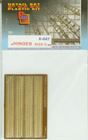 Hinges (size C) 0,4mm