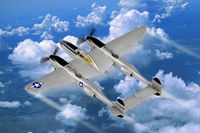 Lockheed P-38L-5-L0 Lightning (Easy Assembly Kit)