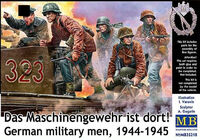 Das Maschinengewehr ist dort! German military men, 1944-1945