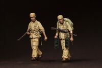 Fallschirmjger - Brigade Ramcke. El Alamein, August 1942 (2 figures)