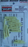 Mk.82 Snakeye with racks - medium load for F 4D and F 111A