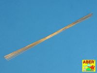 Brass round rods 0,60 mm length 250 mm x 8 pcs. - Image 1