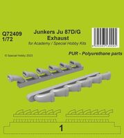 Junkers Ju 87D/G Exhaust for Academy and Special Hobby Kits - Image 1