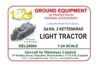 Kettenkrad tractor (Sd Kfz. 2) - Luftwaffe Half-track Tractor -3D-printed