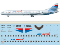 Caravelle 12 - Air Inter 1990s - Image 1