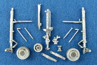 Sukhoi Su-27 - Flanker Landing Gear (for Academy, Eduard, Trumpeter and Wolfpack kits) - Image 1